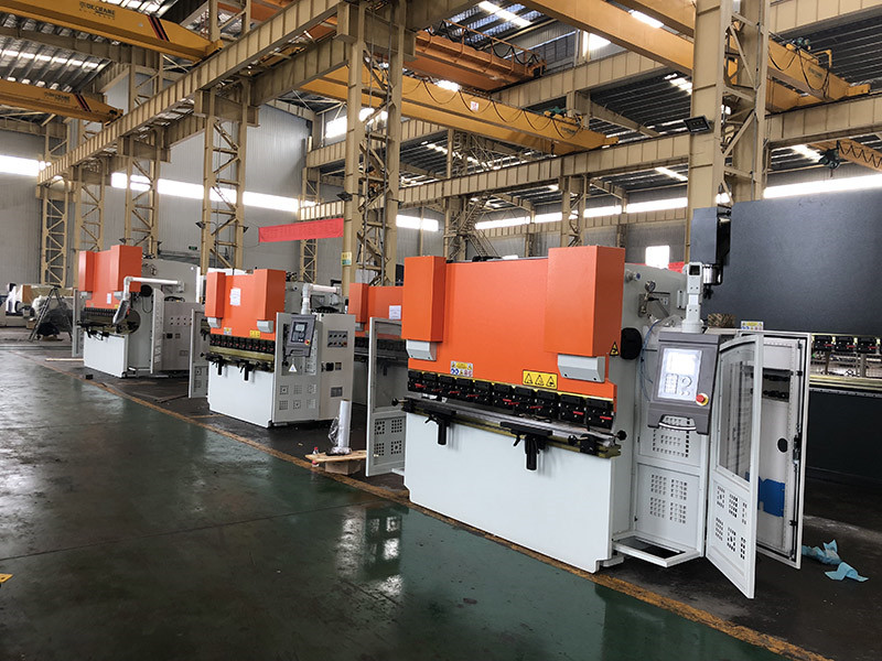 press brake for steel warehouse