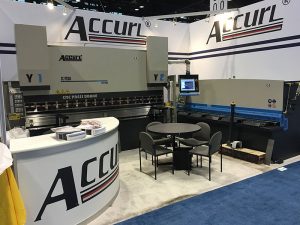 Accurl participated in the Chicago machine tool and Industrial Automation Exhibition in 2016
