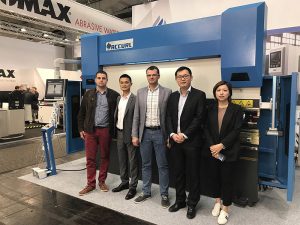 Accurl participated in the Hannover International Machine Tool Exhibition in Germany in 2017