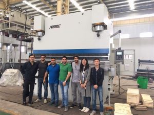Brazil Customers Visit Factories and Buy Press Brake Machines