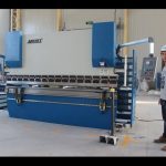 CE 2 axis CNC press brake 130Tx3200 E200 NC control system NC press brake machine