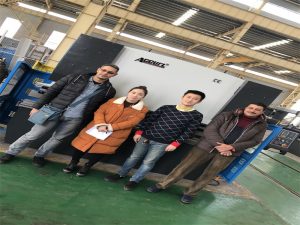 Egypt Customers Buy Press Brake Machine From Accurl Companies