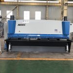 Hydraulic guillotine shearing machine 3200mm x 8mm with pneumatic material support