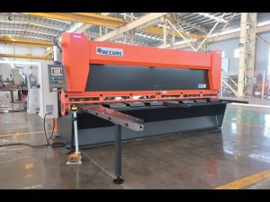 Master variable rake with CNC hydraulic guillotine shears MS8-10x4000mm