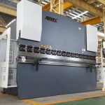Steel plate bending machine for sheet metal
