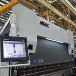 Delem DA52 hydraulic bending machine, accurate positional Horizontal press brake price, cnc angle iron