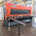QC11y K-4X2500 sheet metal steel hydraulic guillotine shearing machine for iron aluminum cutting