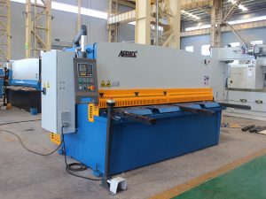 QC11y-16X3200 cnc cutting stainless steel automatic hydraulic iron plate guillotine shearing machine with E21