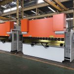 high accuracy mini press brake machine , computerized metal brake with light guards