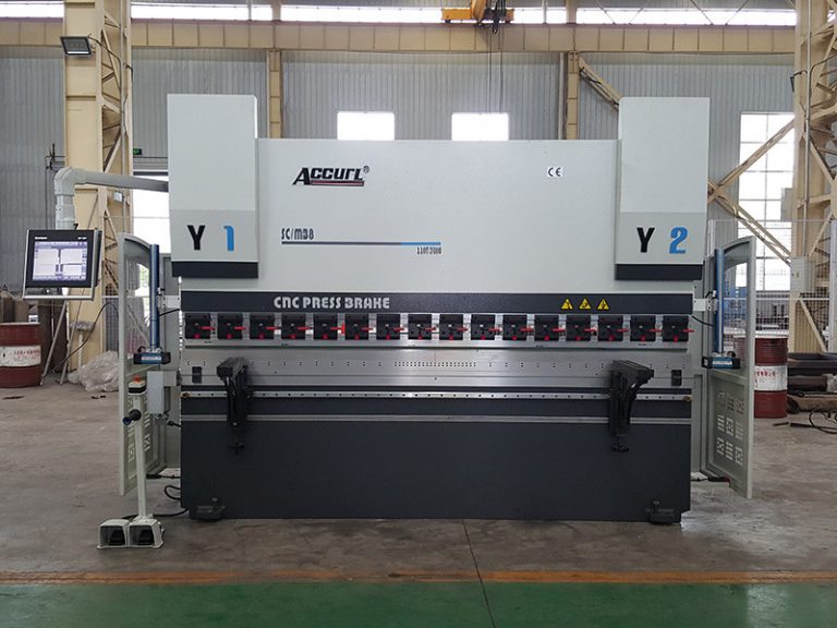 2 back gauge fingers cnc press brake machine 63 ton 1500mm fast tool