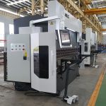 high performance hydraulic synchronized press brake with Robot