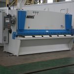 QC11Y cnc hydraulic shearing machine , steel cnc shearing machine , metal sheet shearing machine