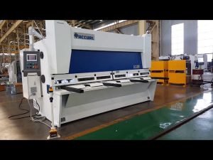 Master Variable Rake Guillotine Shearing Machine with ELGO P40T CNC System